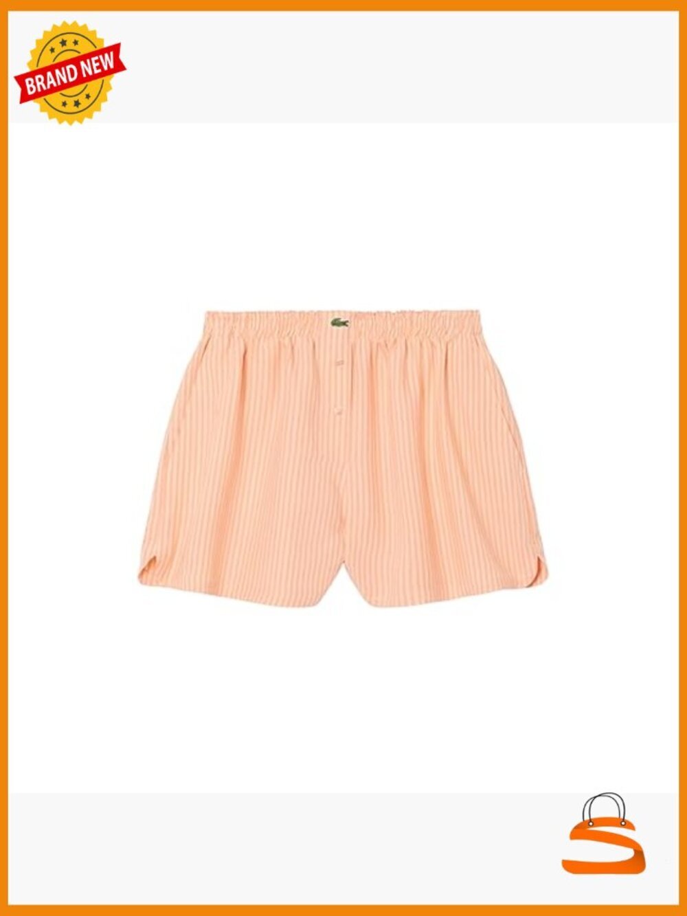 Oversized Linen Blend Shorts with Elastic Waist